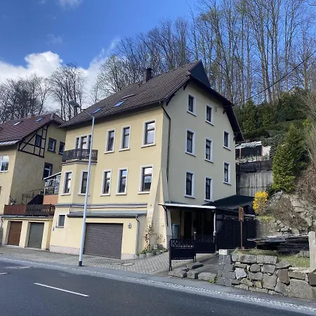 Waldblickwohnung Mit Schoener Terrasse Und Kamin Sebnitz Exterior photo