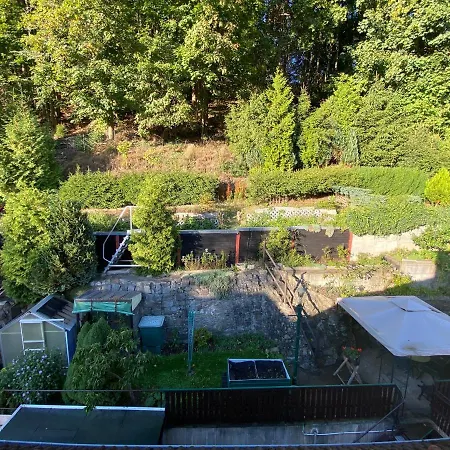Waldblickwohnung Mit Schoener Terrasse Und Kamin Sebnitz Exterior photo