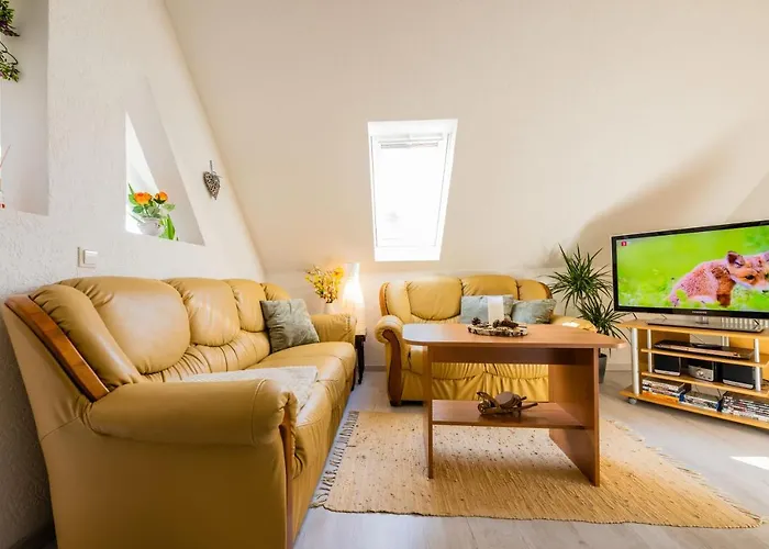 Waldblickwohnung Mit Schoener Terrasse Und Kamin