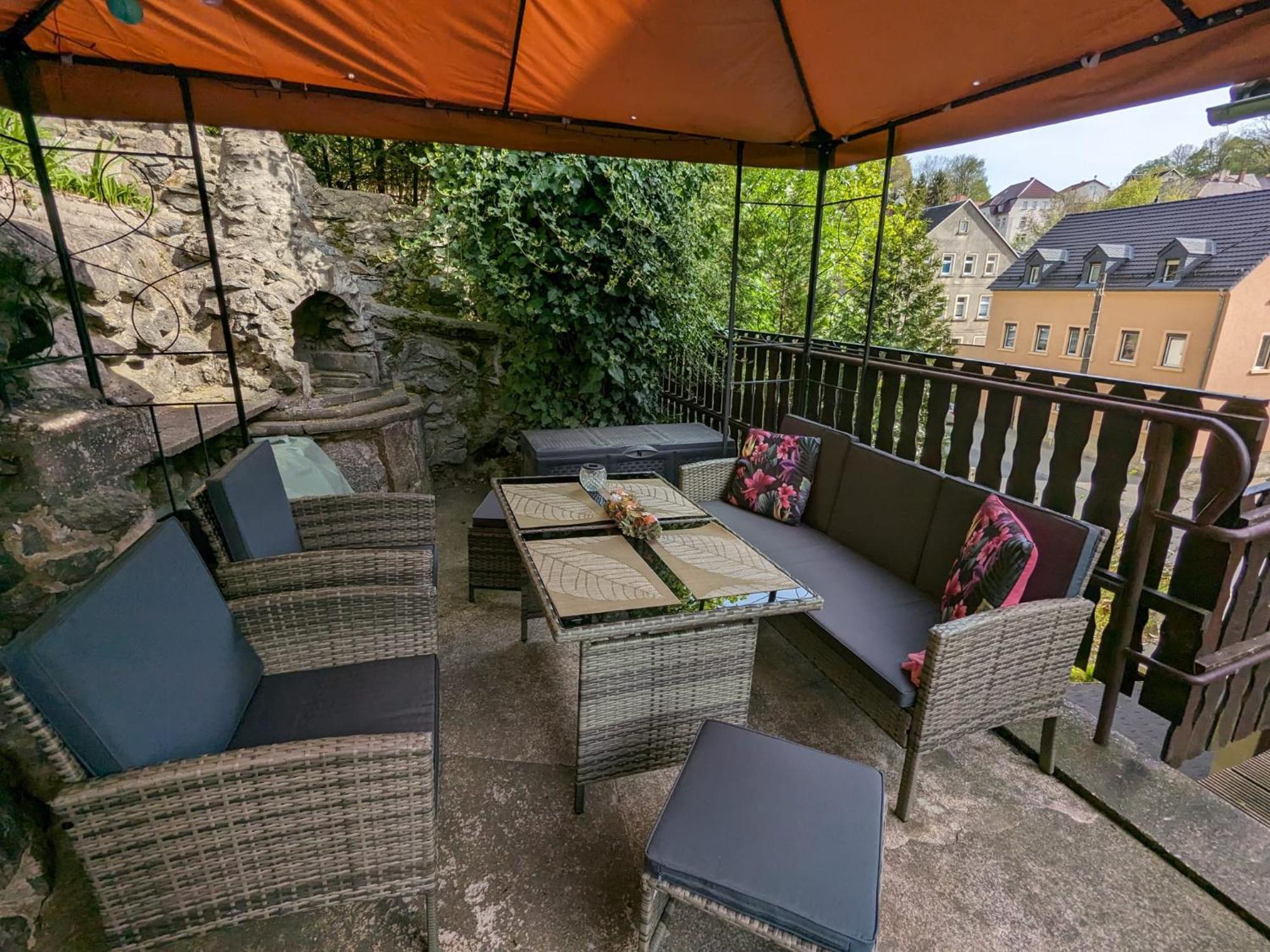 Waldblickwohnung Mit Schoener Terrasse Und Kamin Appartement *